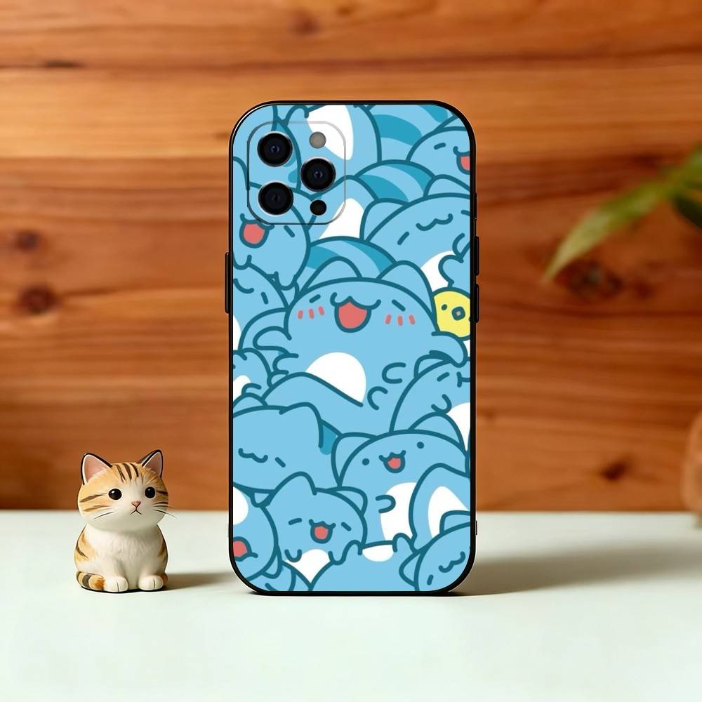 C-Capoo Kawaii B-Bugcat Phone Case Silicone Soft For IPhone 17 16 15 14 13 12 11 X XR Plus Pro Max Plus
