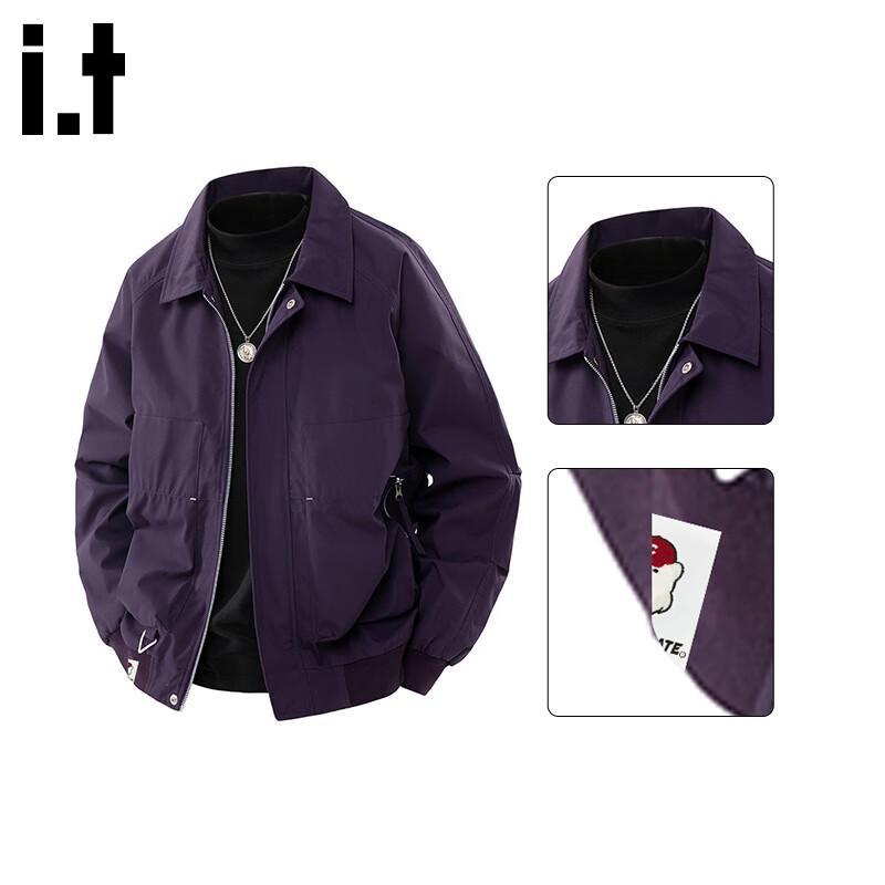 Мужская куртка-бомбер в стиле ретро с лацканами CHOCOOLATEit 4XL