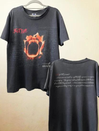 Kittie Band Flame Face Graphic T-Shirt – Nu Metal Vintage S