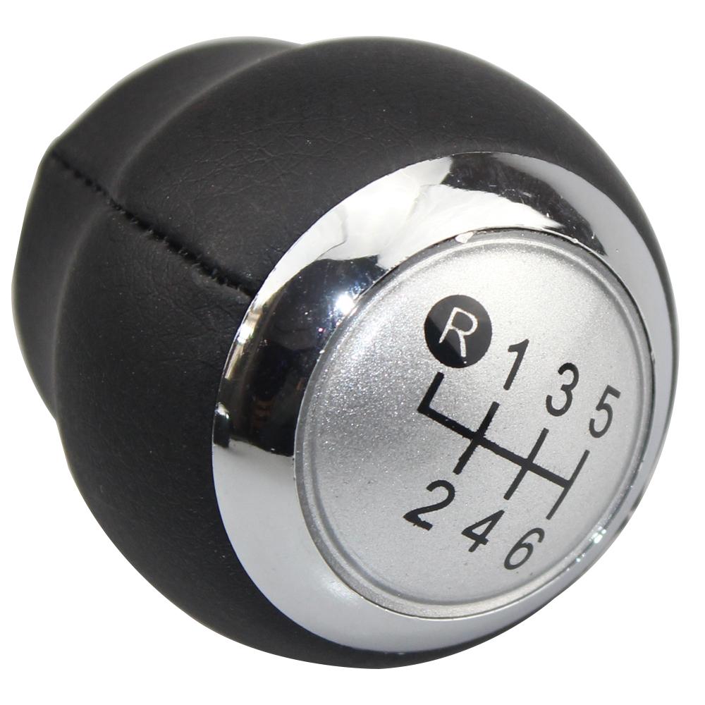

For Toyota Corolla RAV4 Avensis Yaris Verso Auris Aygo 5/6 Speed Car Gear Shift Knob Shifter Stick Handball Silver 6 speed