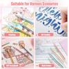 8/12/18/24/36/48 Colors High Gloss Drawing Pen Flash Marking Pen  School Office Supplies