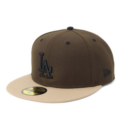 New Era 59FIFTY Cap Goro Nakatsugawa Collaboration MLB LA Size 7 GORO LOSDOD WAL - Two-Tone Walnut/Camel, 5/8 (5950 CAM)
