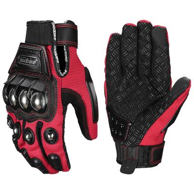 Luvas ILM para Motocicleta e Malha para Tela Sensível ao Toque de Smartphone Rígida para Exterior e Trabalho Tamanho Luvas, Primavera, Verão, Outono, Uso Off-Road, Protetor,