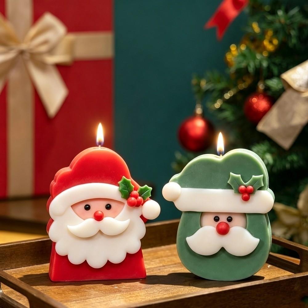 DIY Christmas Ornament Mold Multi-purpose Epoxy Resin Plaster Mold Candle Wax Mold  Gift Making