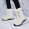 Winter Women's Snow Boots Thickened Plush Platform Cotton Shoes Comfortable Fashion Women's Leisure Ankle Boots Botas Para Mujer