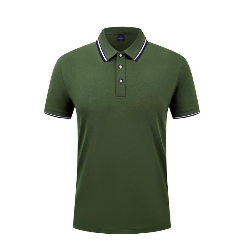 Men's Short-sleeved Lapel Shirt Casual and Comfortable Shirt for Summer