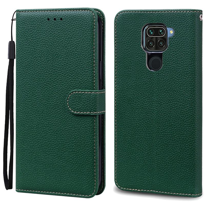 For Redmi Note 9 Case Soft TPU Leather Wallet Phone Case For Xiaomi Redmi Note 9 Note9 Case Flip Fundas For Redmi Note 9 Cover