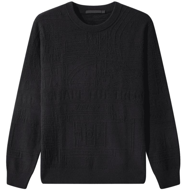 

CABBEEN Men s Geometric Jacquard Pullover Sweater 2XL