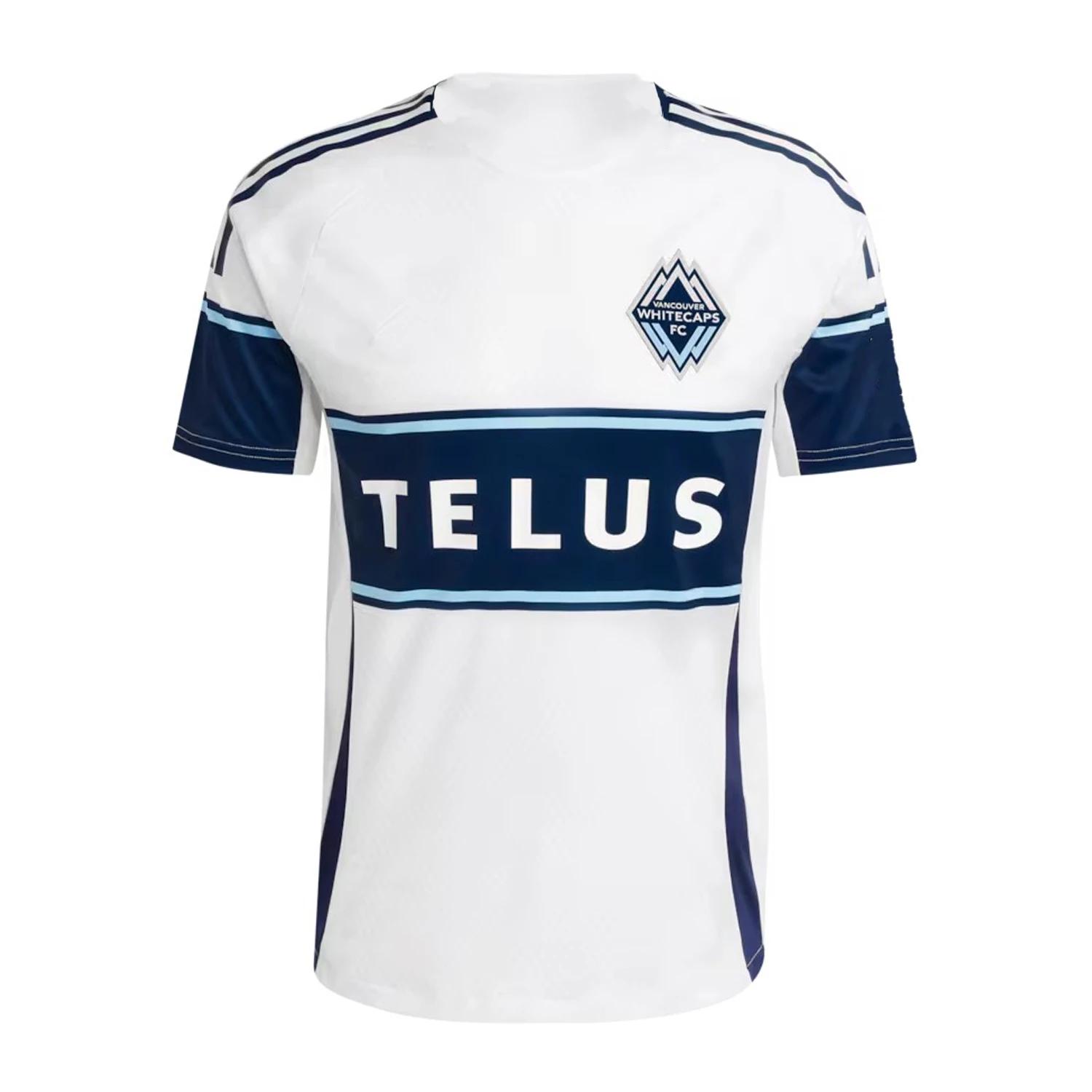 Футбольная футболка Vancouver Whitecaps Мужская Женская Повседневная Наружная Спортивная Футболка Комфортная Дышащая Футболка Модный 3D Топ XXS