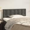 VidaXL Headboard Bedroom Furniture Bed Accessory Single Bed Headboard Interior Dark Grey 90x5x78/88 346431