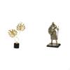 Iron Knight Figurine Statue Artwork Gift Collectible Sculpture Tabletop Ornament European Creative
