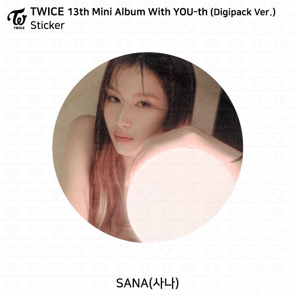 Twice 13th Mini Album With YOU-th Youth Photocard Poster Film Sticker Sana KPOP K-POP