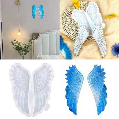 Angel Wing Decorations Mold Wall Hangings Epoxy Mould Silicone Mold for Resin Crafts Unique Wall Embellishments Mold