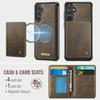 Für Samsung Galaxy S26+ Magnetische Hülle CASEME ME80 Serie Leder PC TPU Handyhülle mit abnehmbarem Portemonnaie