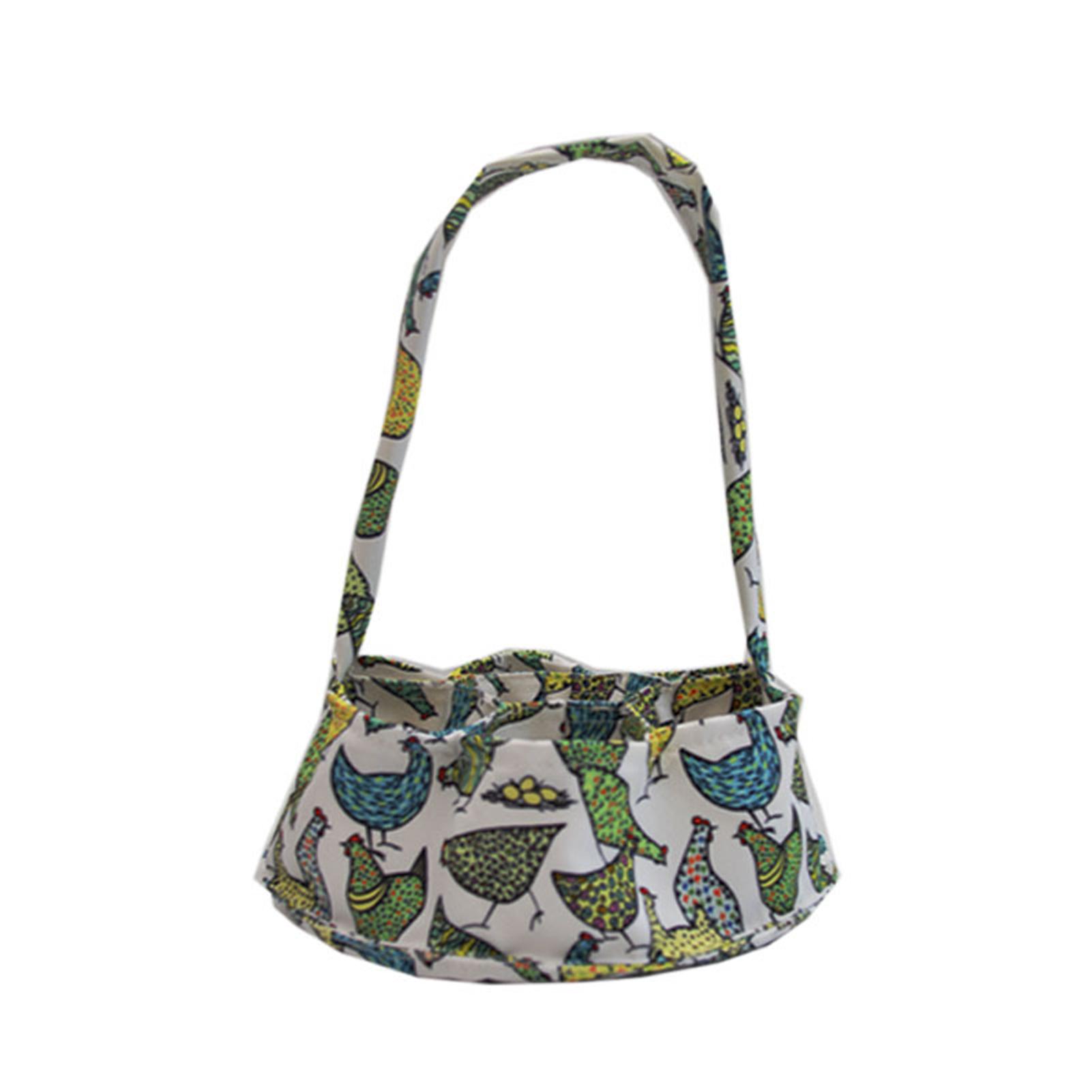 

Окрашенный холст для сбора яиц, держатели, многоцелевые прочные сумки для яиц для фермерских свежих яиц