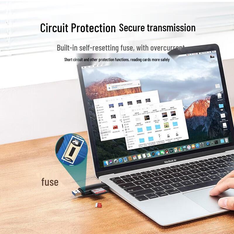 UGREEN Type-C & USB 3.0 Dual Card Reader