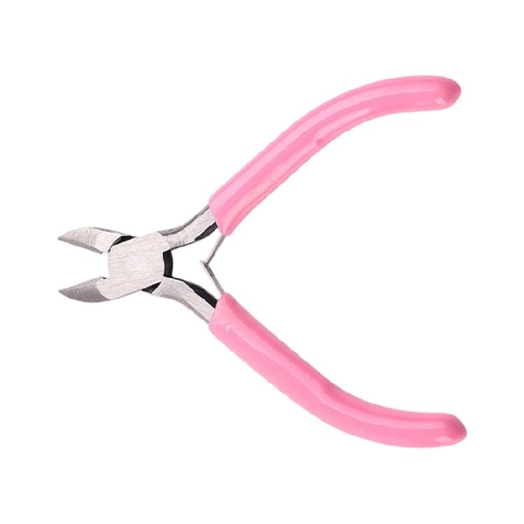 Ergonomic Pink Jewelry Pliers Build With High Strength Alloy Steel Seamlessly Design Fit for Long Lastinlyg Performances