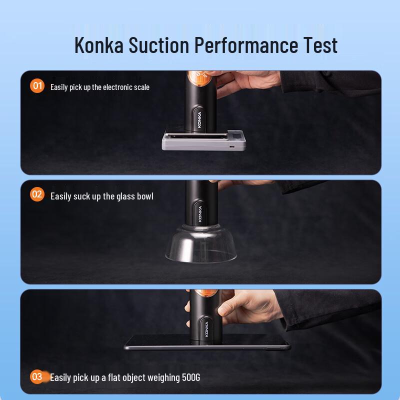 Konka Multi-function Portable Wireless Vacuum & Blower