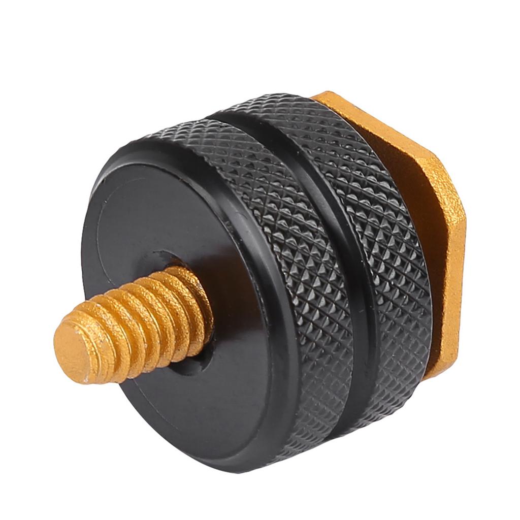 Hot Shoe 1Pc 1 4  Tripod Screw to Flash Hot Shoe Adapter Holder Mount Accessory
