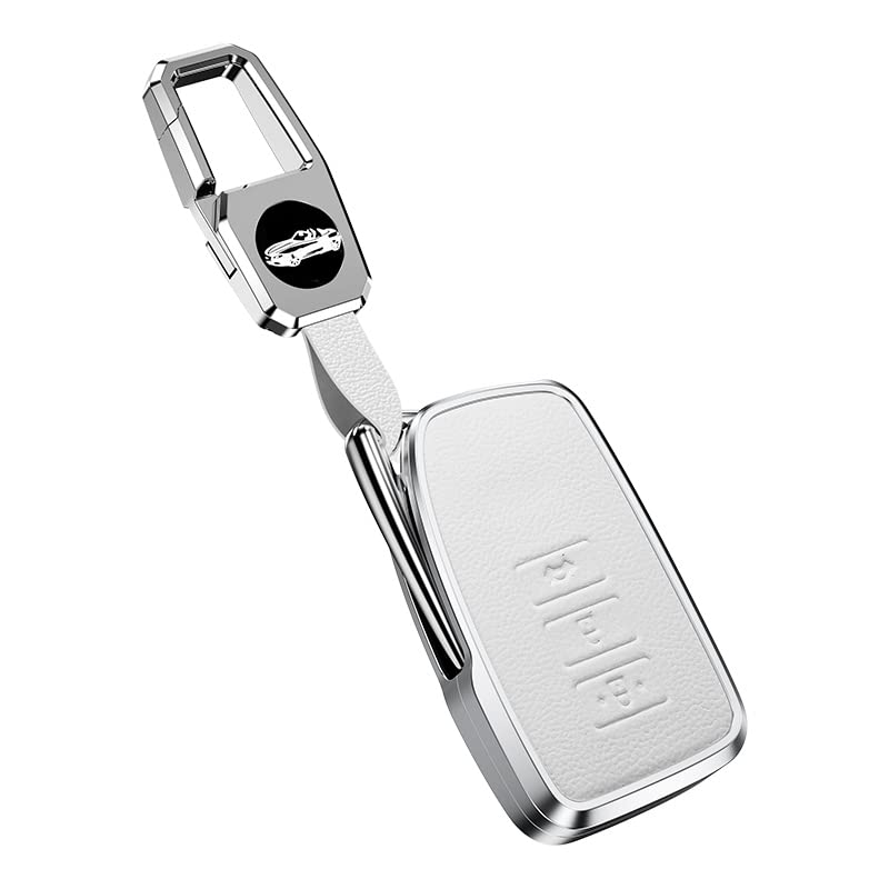 

Чехол для смарт-ключа для ключа Ключ Высокий Устойчивый к царапинам Подходит для Lexus RX IS GS NX RC LX GS250 NX200t Чехол для пульта дистанционного управления для Для Не Легкий Алюминиевый Защитный белый