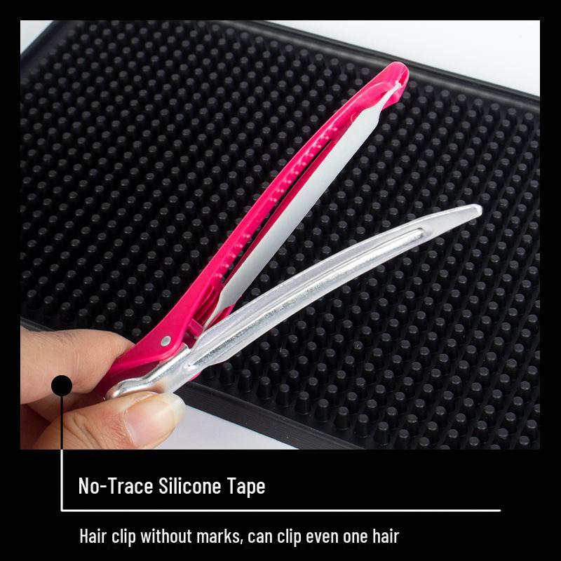 Seamless Hairdressing Duckbill Clips for Salon Styling and Dyeing