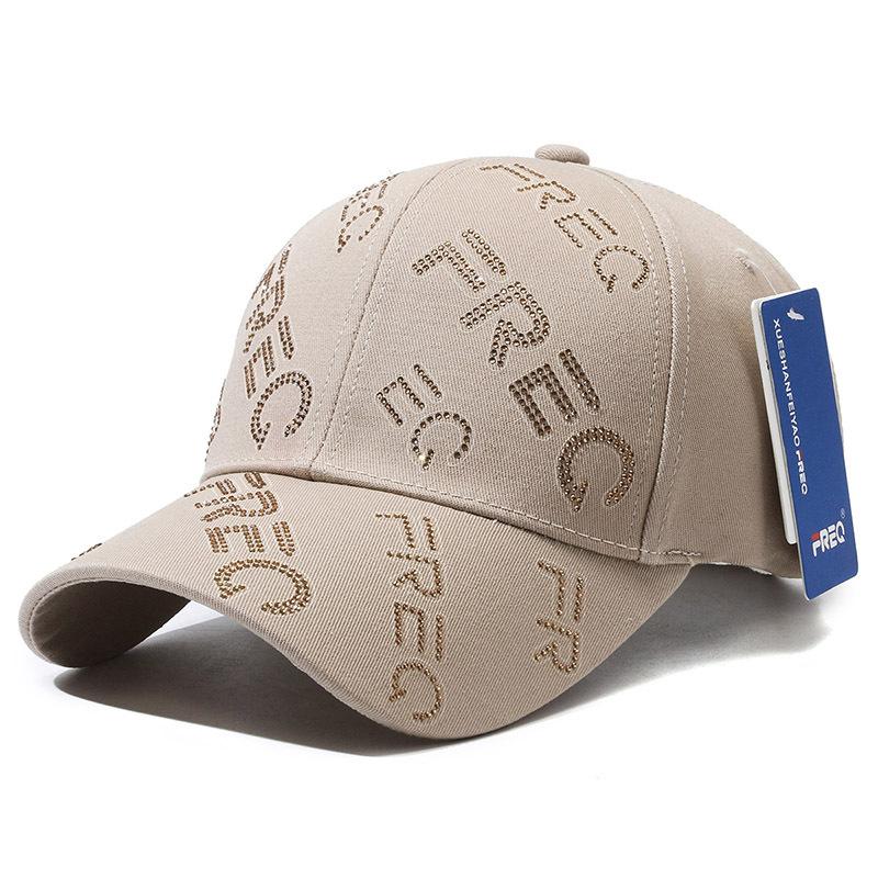New Versatile Baseball Cap Hot Diamond Men's and Women's Outdoor Casual Sunscreen Sun Hat Fashion Hat