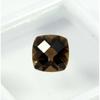 Certified 1.25 Ct Natural Gray Square Cushion Cut Moissanite Loose Gemstone