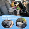 Smof Foldable Car Storage Box with Multiple Pockets and Drink Convenient storage for car and passenger Large capacity for organizing and Holder.