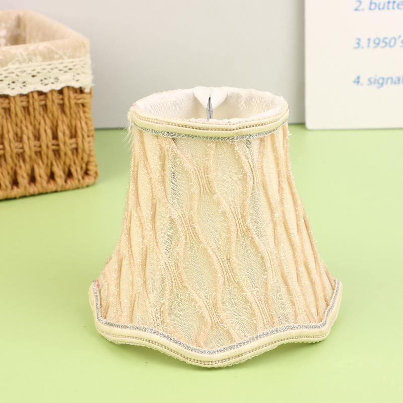 1 Piece Home Lighting Accessories Fabric Lampshade Simple Chandelier Lampshade Shell Cover Diy Decoration