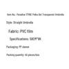 Tiangtang Semi-Automatic Polka Dot Transparent Straight Umbrella