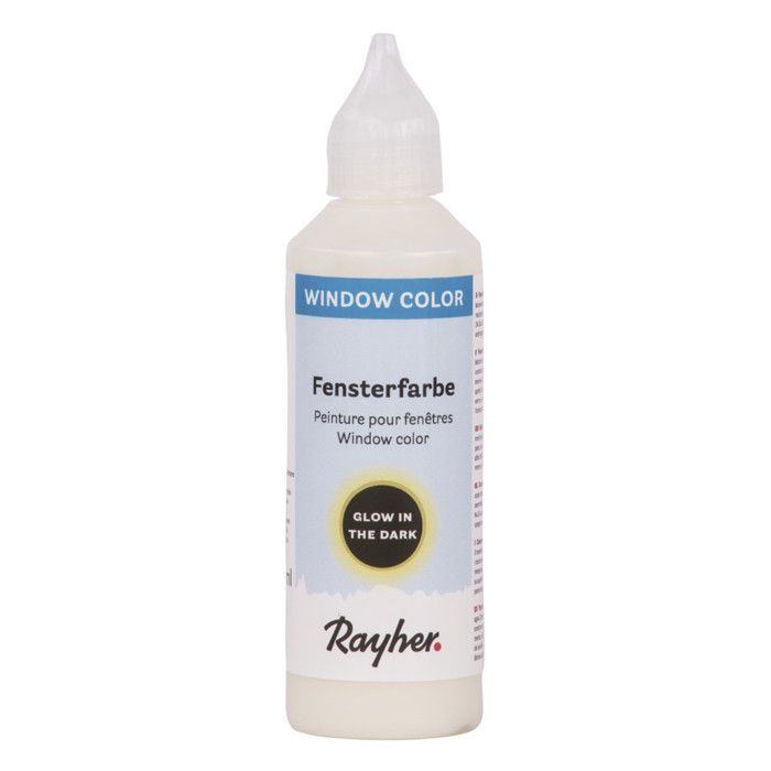 Window-Color Peinture phosphorescente, flacon 80 ml