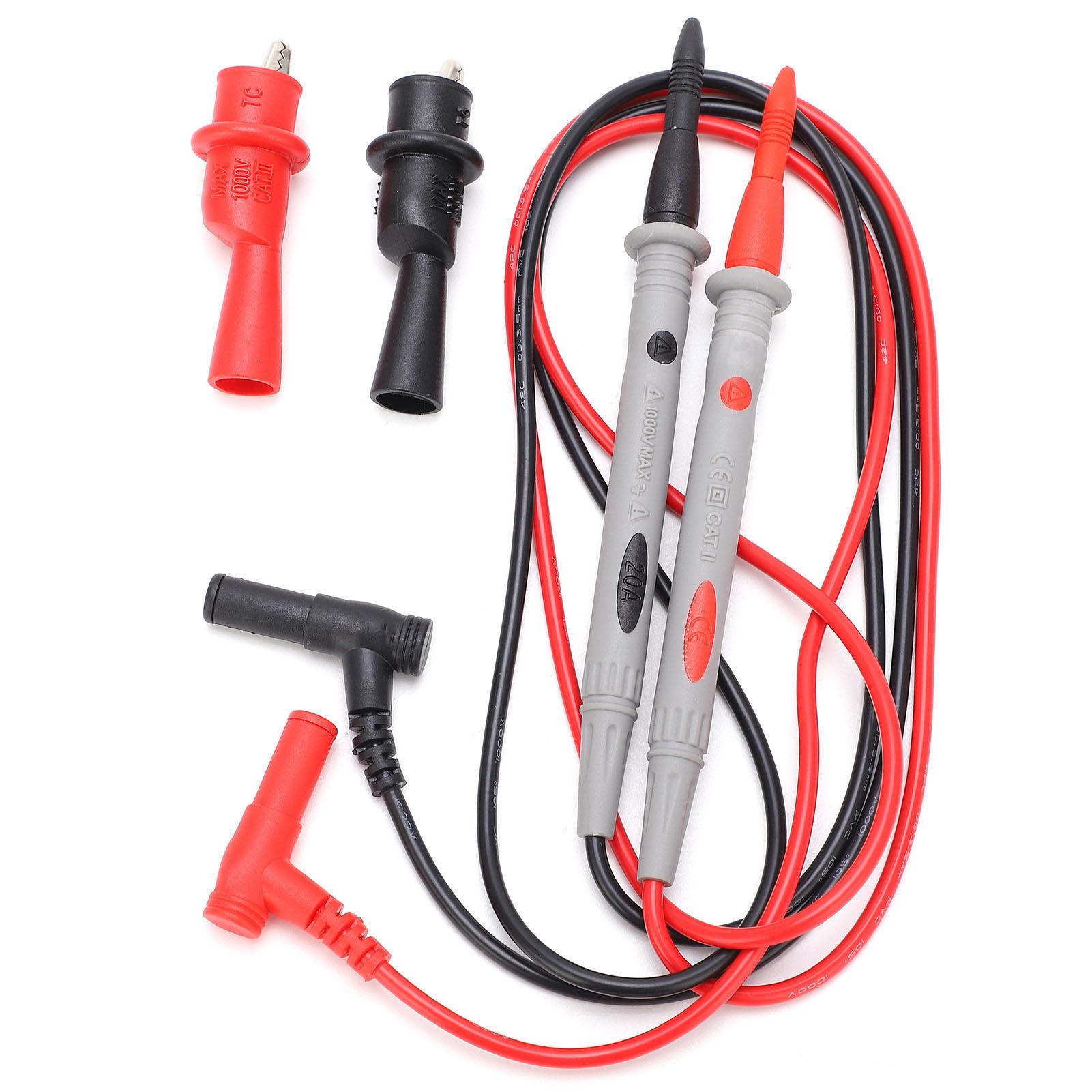 

P14A 4mm Test s with Clips Kit DIY NonSlip Multimeter Test Line Accessories