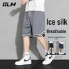 GLM Men's Ice Silk Quick-Dry Sports Shorts