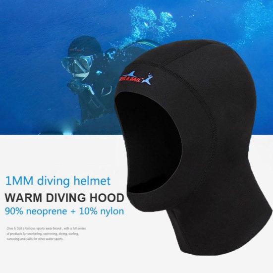 1MM Neoprene Anti-sun Dive Face Hood Unisex Diving Surfing Sport Swimming Cap