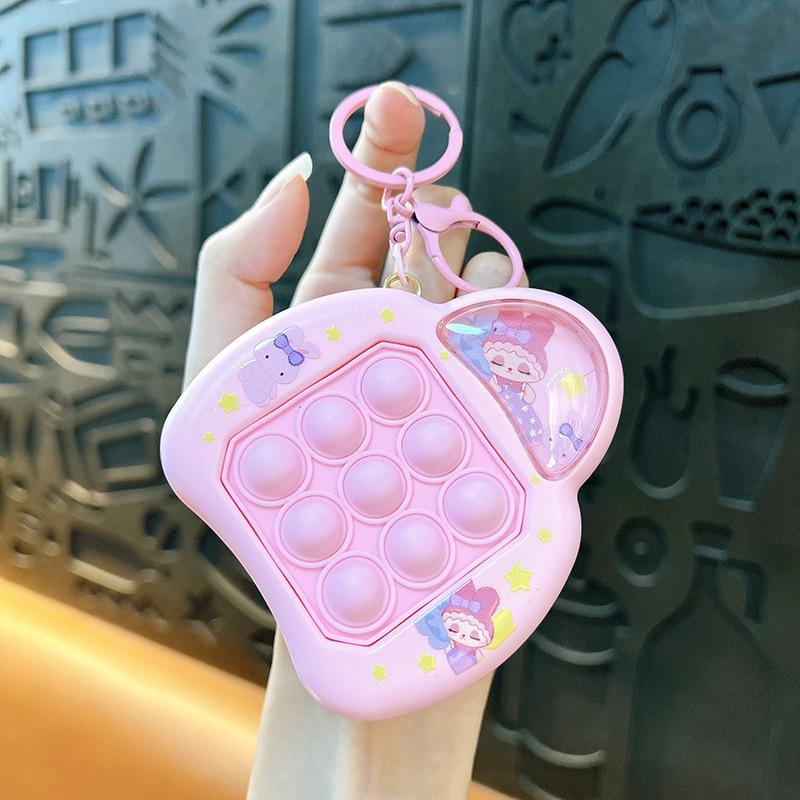 Creative Multifunctional Keychain Microphone - Cute Bag Accessory & Student Toy Pendant Gift