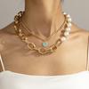 Fashionable Heart Shaped Pearl Necklace For Women Unique Alluring Design Ideal For Special Occasions