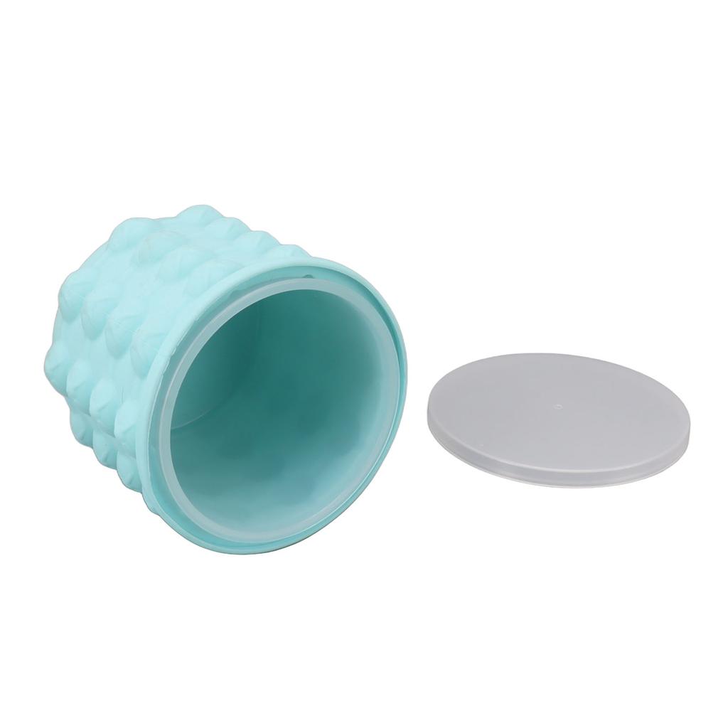 Ice Bucket Silicone Insulated Ice Cube Mold Double Ice Tray for Cocktail Cooling S 11.5x11.5x10cm /