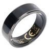 Fitness Tracker Ring with Display Screen Gesture Control Taking Picture 50 Meter Waterproofing Smart Ring for Sports