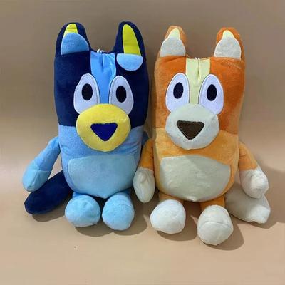 Bluey Family Plyšové hračky Roztomilá simulace Psí mazlíček Hlídka Bingo Sestra Kawai Plyšová dětská hračka panenka Vánoční narozeninový dárek Hračka