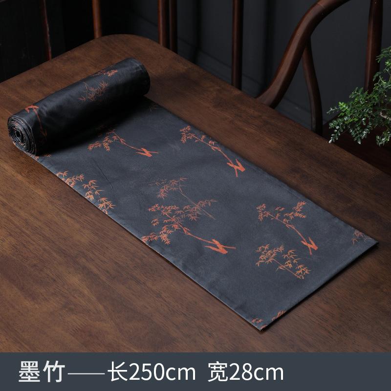 Fragrant Cloud Yarn Tea Table Chinese Style Zen Double-sided Retro Table Bunting Tea Table Waterproof Dry Foam Plate Cloth Pad