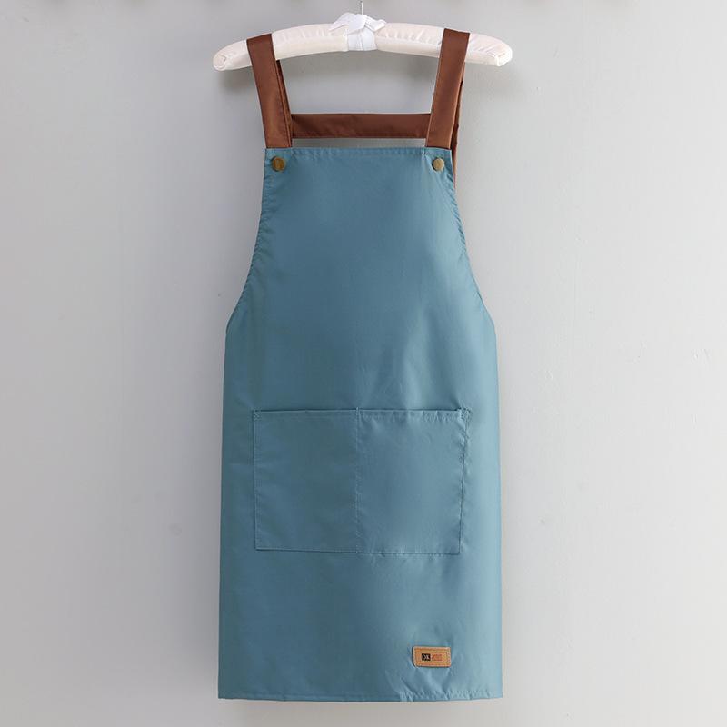

2025 New Men s Kitchen Apron: Waterproof, Oil-proof, Fashion Workwear with Wipeable Towel, Must-have for Cooking & Photography ONE SIZE FITS MOST&PVC