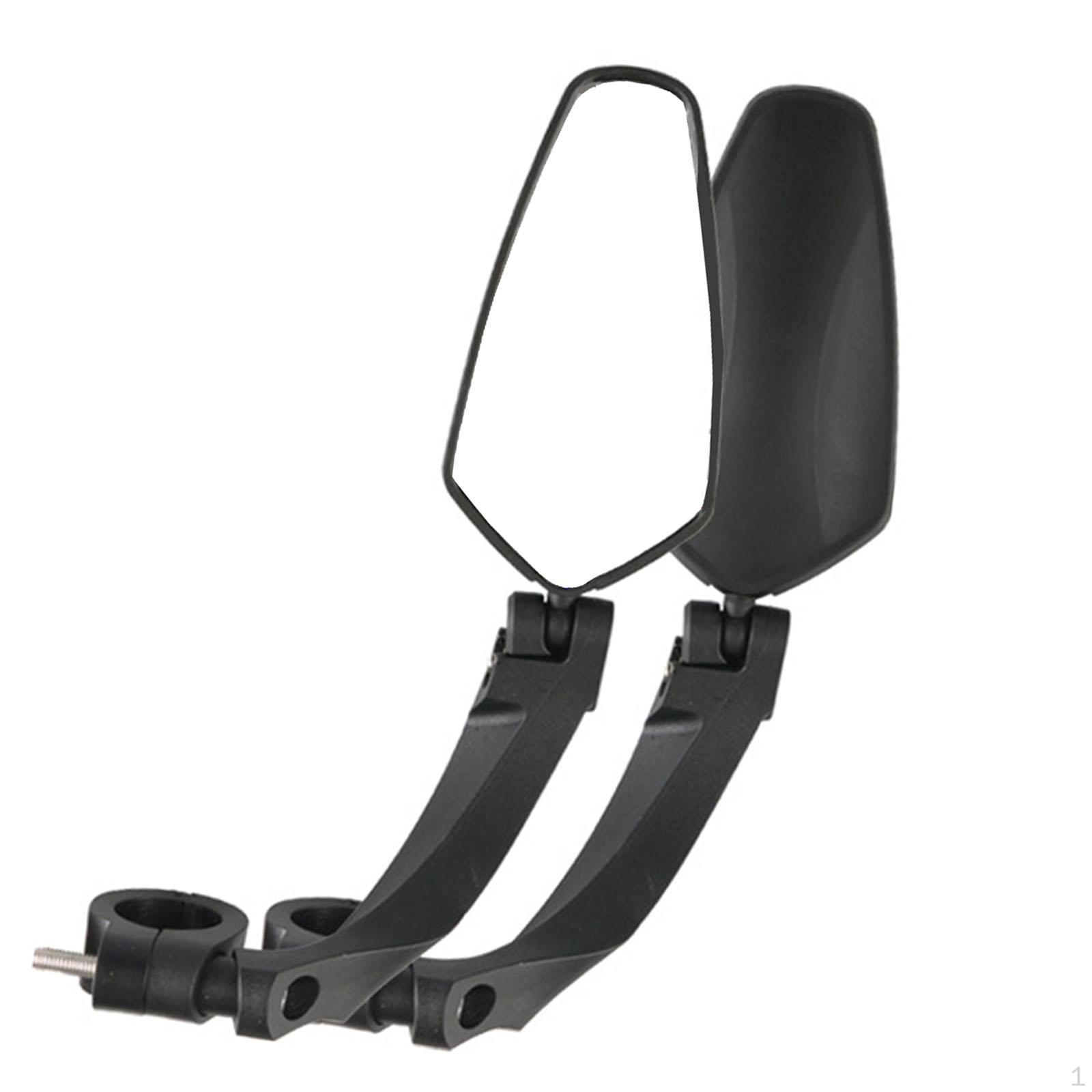 

2 шт. Велосипедное зеркало заднего вида с поворотом на градус, черное Rhombic