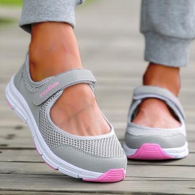 Mode Schuhe Für Frauen Freizeitschuhe Sommer 2024 Damen Sneaker Leichte Flache Schuhe Damen Freizeit-Sneaker Damen Sommer-Schuhwerk