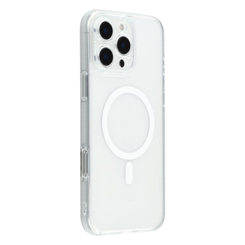 X-LEVEL For iPhone 16 Pro Max Magnetic Case PC TPU Translucent Phone Back Cover
