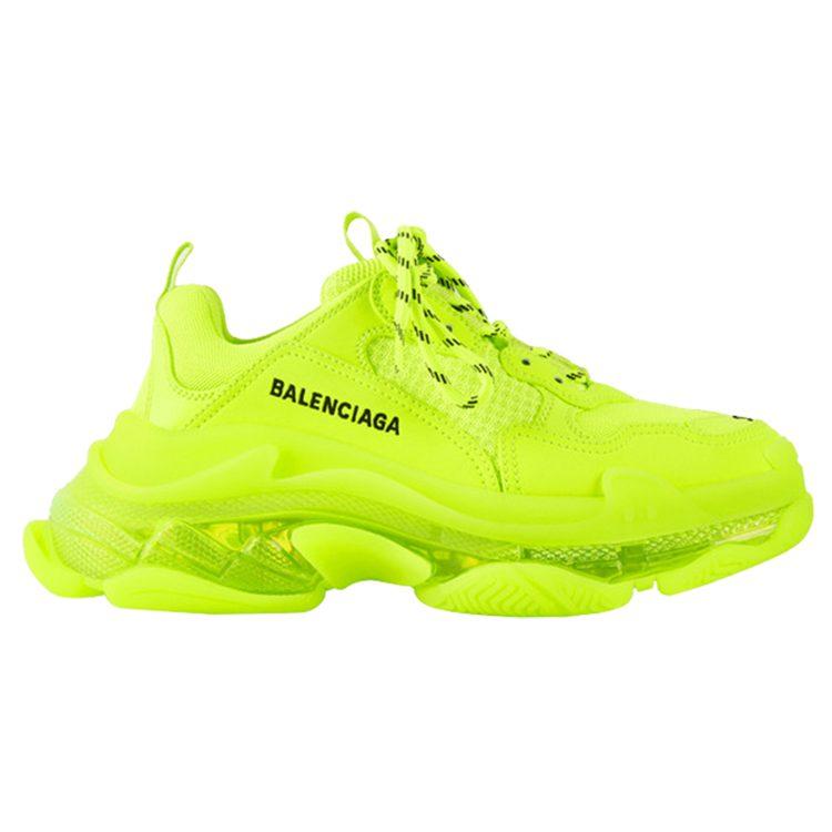 Balenciaga Triple S Clear Sole Yellow Women's 544351W2FF17320