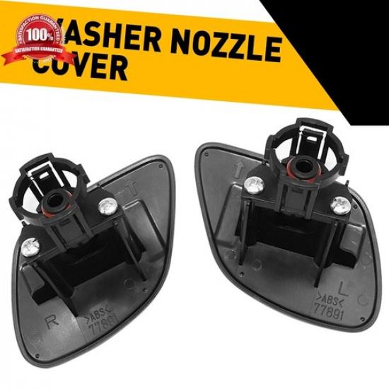 For 2007-2009 Lexus RX350 2X Headlamp Washer Nozzle Cover Headlight Cleaning Cap