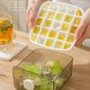 Large Capacity Ice Making Tool with Easy-press Lid Press Ice Cube Tray  Refrigerator Storage
