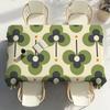 O-Orla Kiely Flower Party Decor Dining Room Home Kitchen Patios Waterproof Stain-Proof Table Cloth