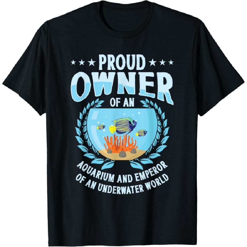 

Aquarium Underwater World Fishkeeping Fish Owner T-Shirt S