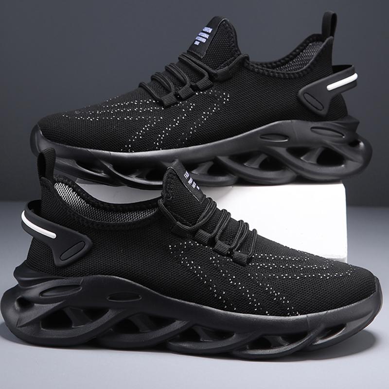 Men Sneakers Lightweight Fashion Flat Cushioning Jogging Shoes Breathable Training Summer Mesh Running Shoes for Men